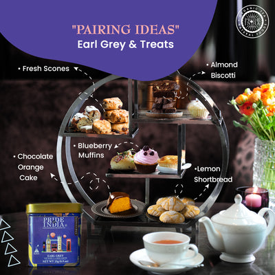 Earl Grey - Bergamot Black Tea Bags - Pride Of India